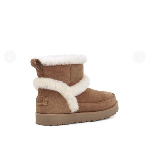 New UGG Classic Mini Spill Seam Boots Women's 10 No Box MSRP$180 - Picture 6 of 14